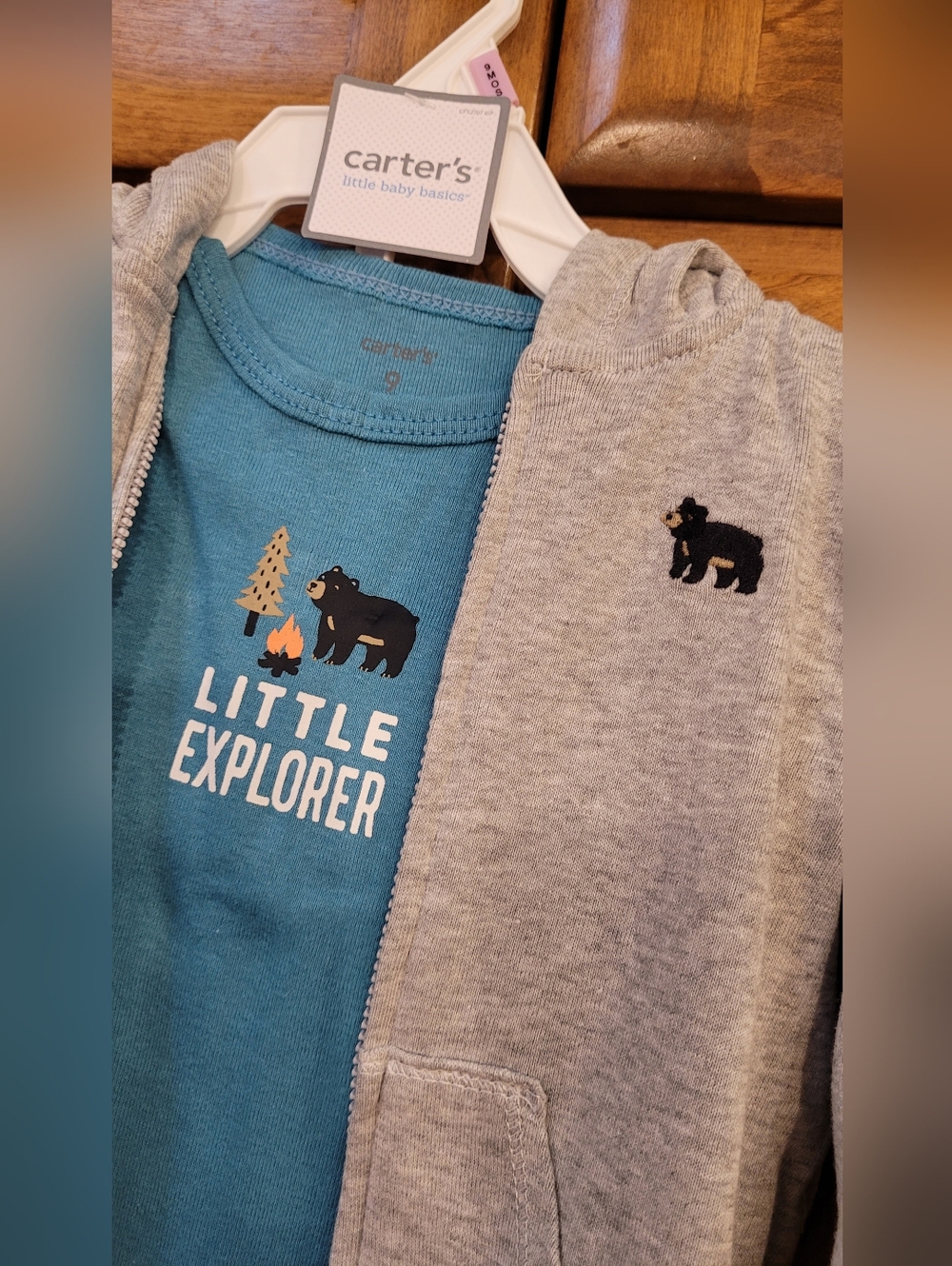 NWT | Carter's Little Explorer Baby Layette Set Boy/Unisex 9m - Picture 2 of 6